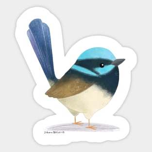 Fairy Wren Bird Sticker